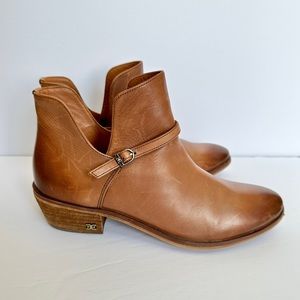 Sam Edelman Womens Palmer Leather Buckle Booties size 7.5